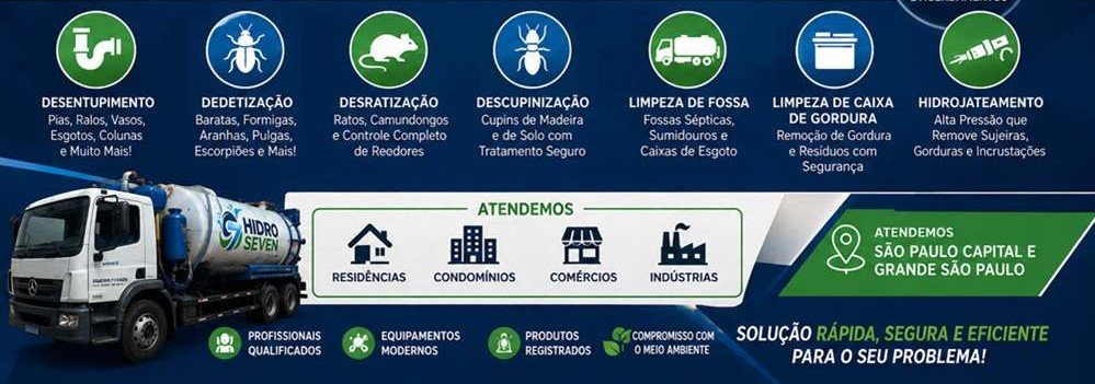 Desentupimento 3 Dedetização