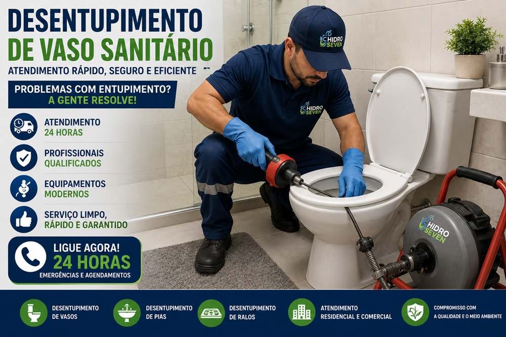 Início 4 Desentupimento de Vaso Sanitário
