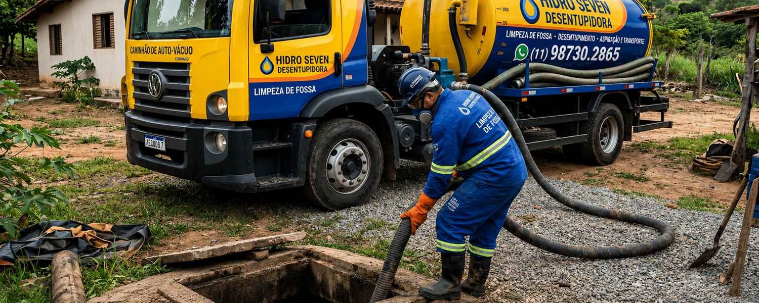 Desentupimento 4 Limpeza de Fossa